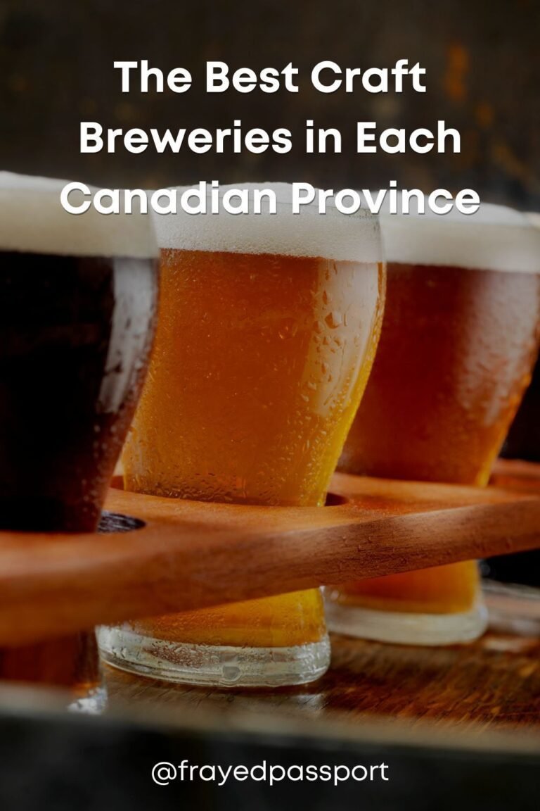 The Best Craft Breweries in Each Canadian Province