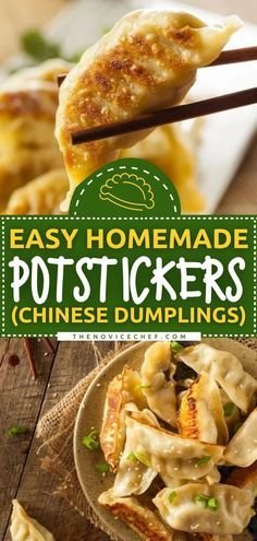 The Best Potstickers Recipe - Easy Homemade Potstickers!