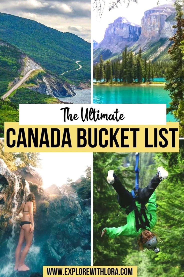 The Ultimate Canada Bucket List