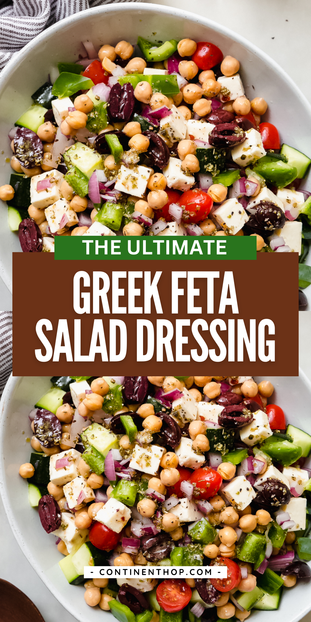 The Ultimate Greek Feta Salad Dressing - Easy & Tasty!