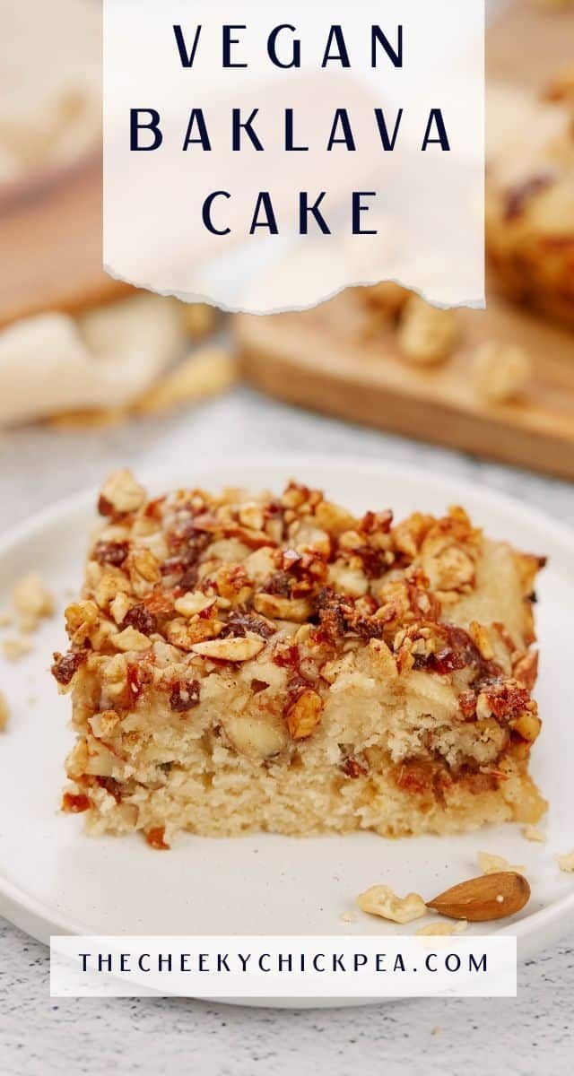 Vegan Baklava Cake Recipe