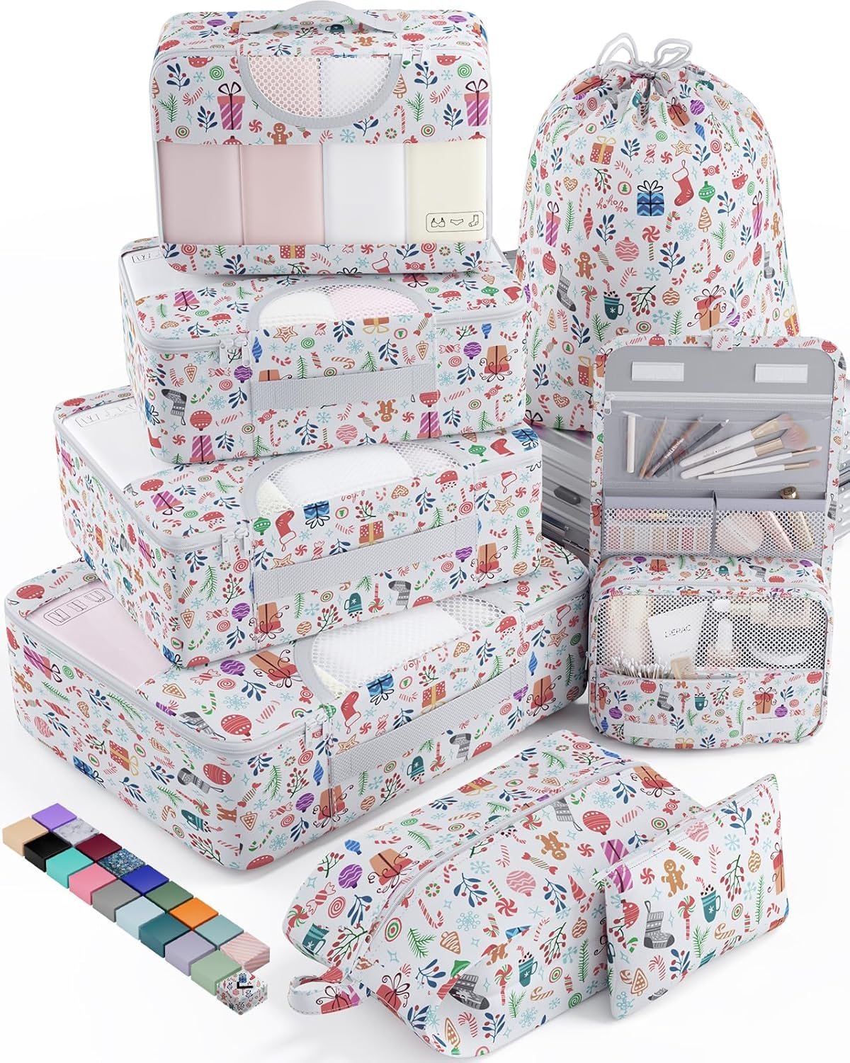 Packing cubes for travel