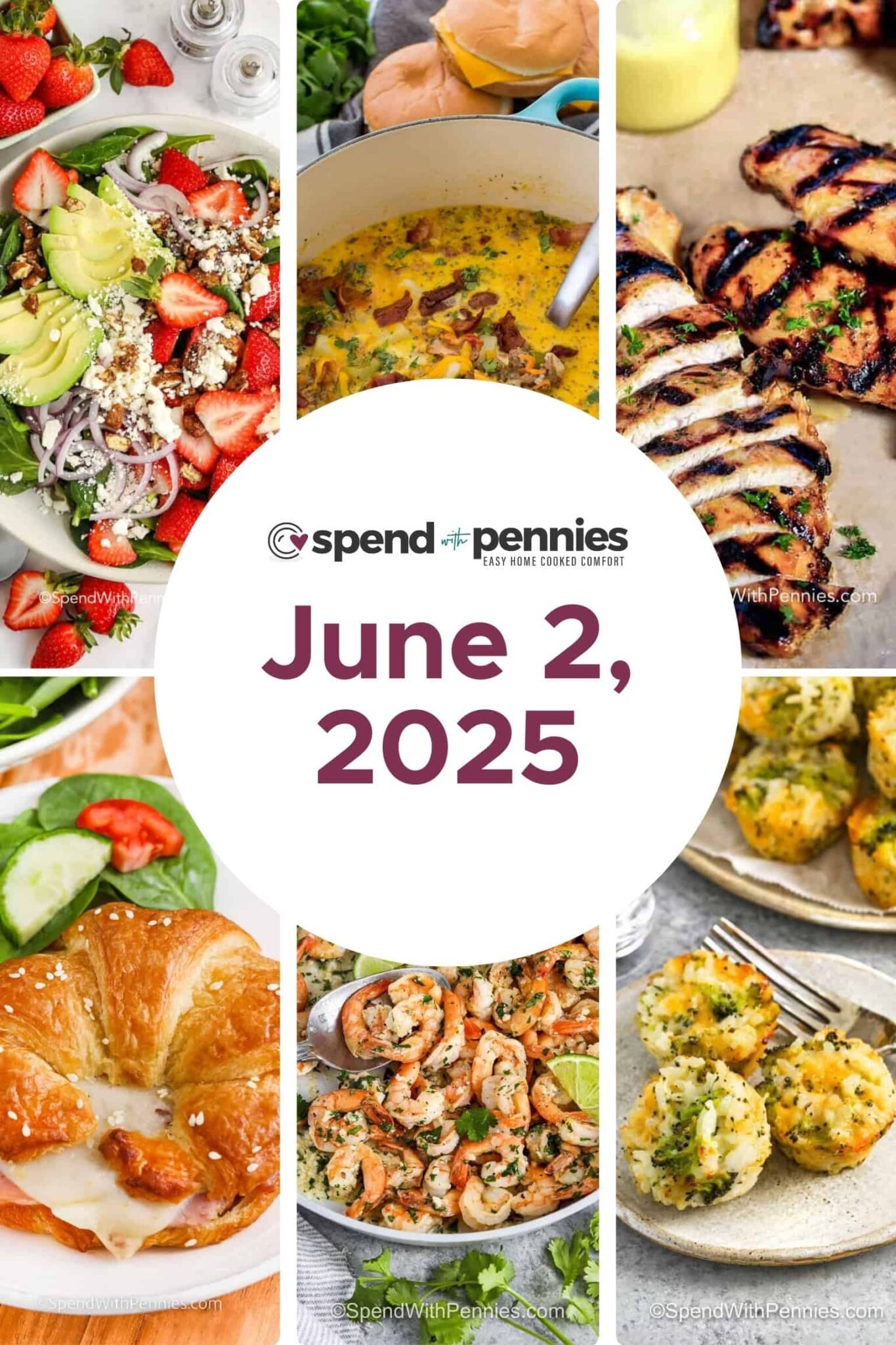 Weekly Meal Plan June 2, 2025