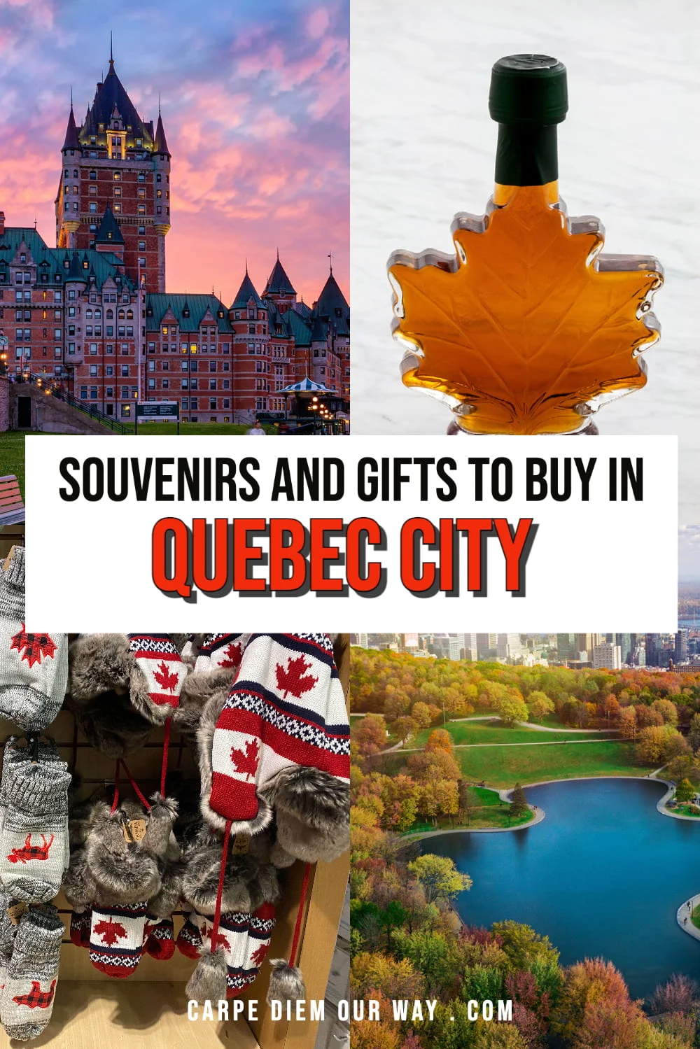What to buy in Québec City: Quebec City Souvenirs & Gifts to Bring Home
