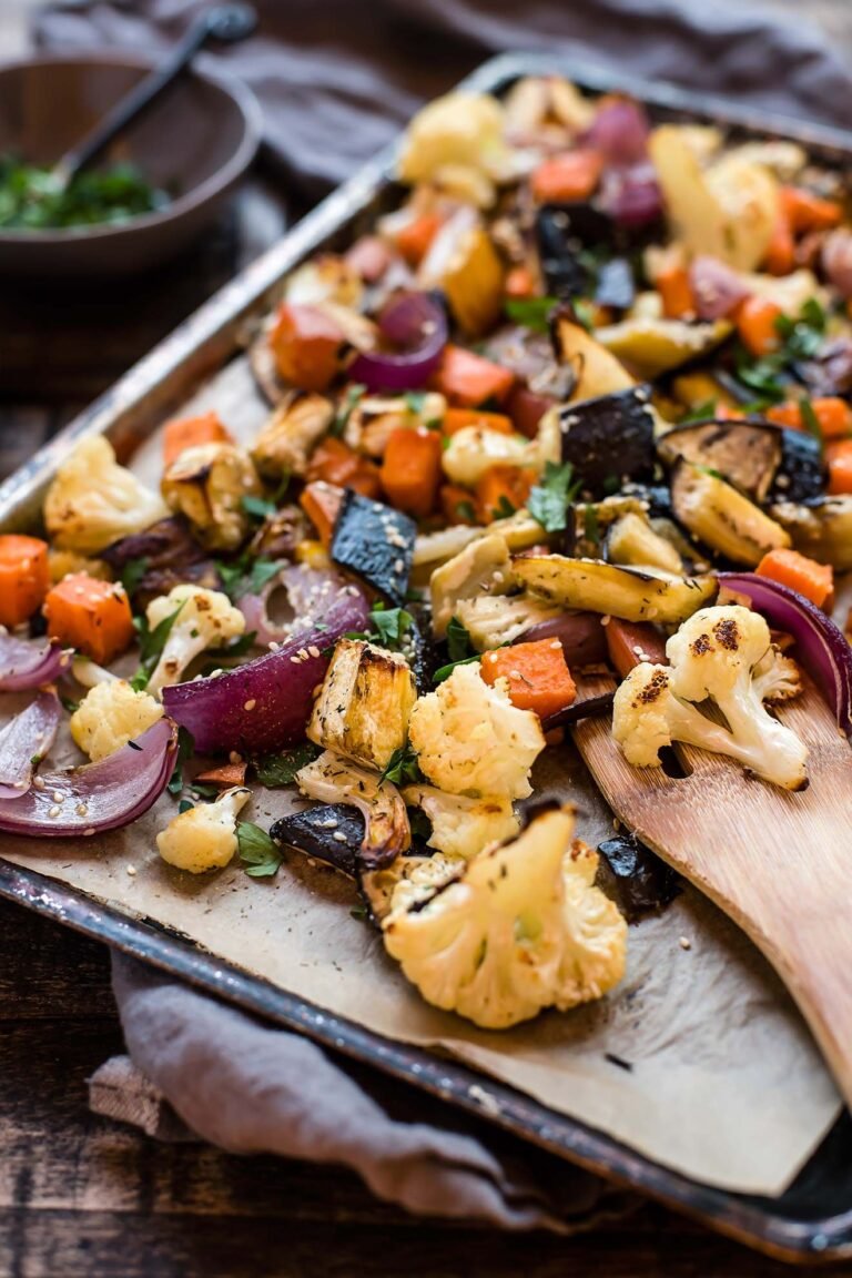 Za'atar Roasted Vegetables — Foraged Dish