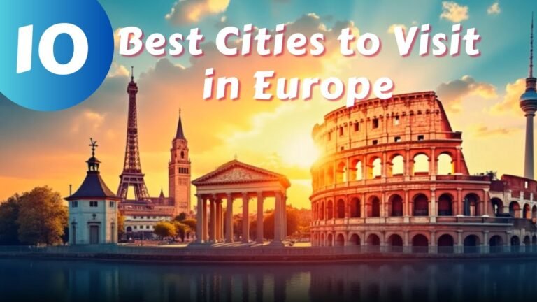 top 10 Best Cities In Europe To Visit in