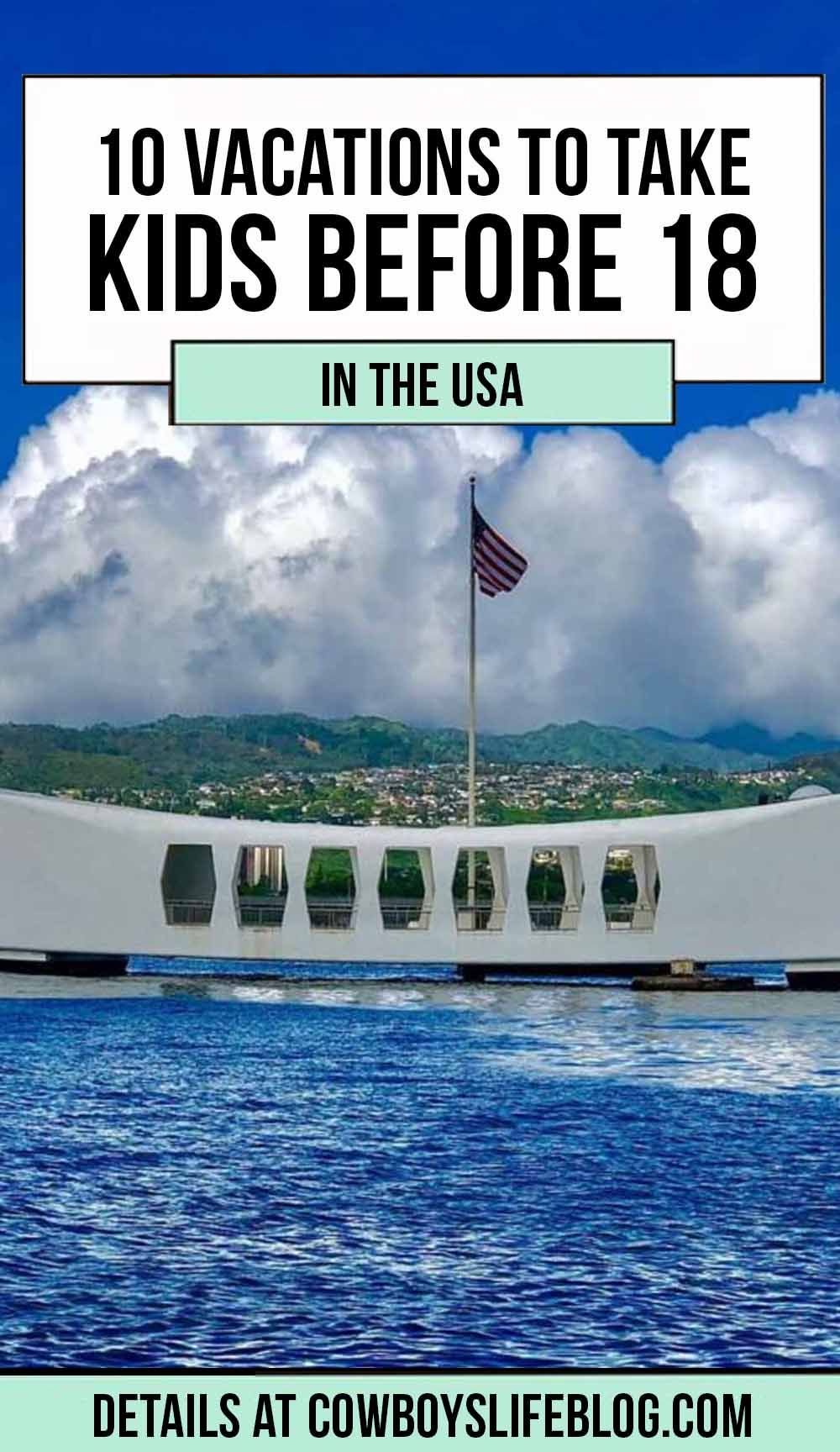 10 Best USA Trips for Families