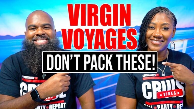 12 Things Not To Pack On Virgin Voyages