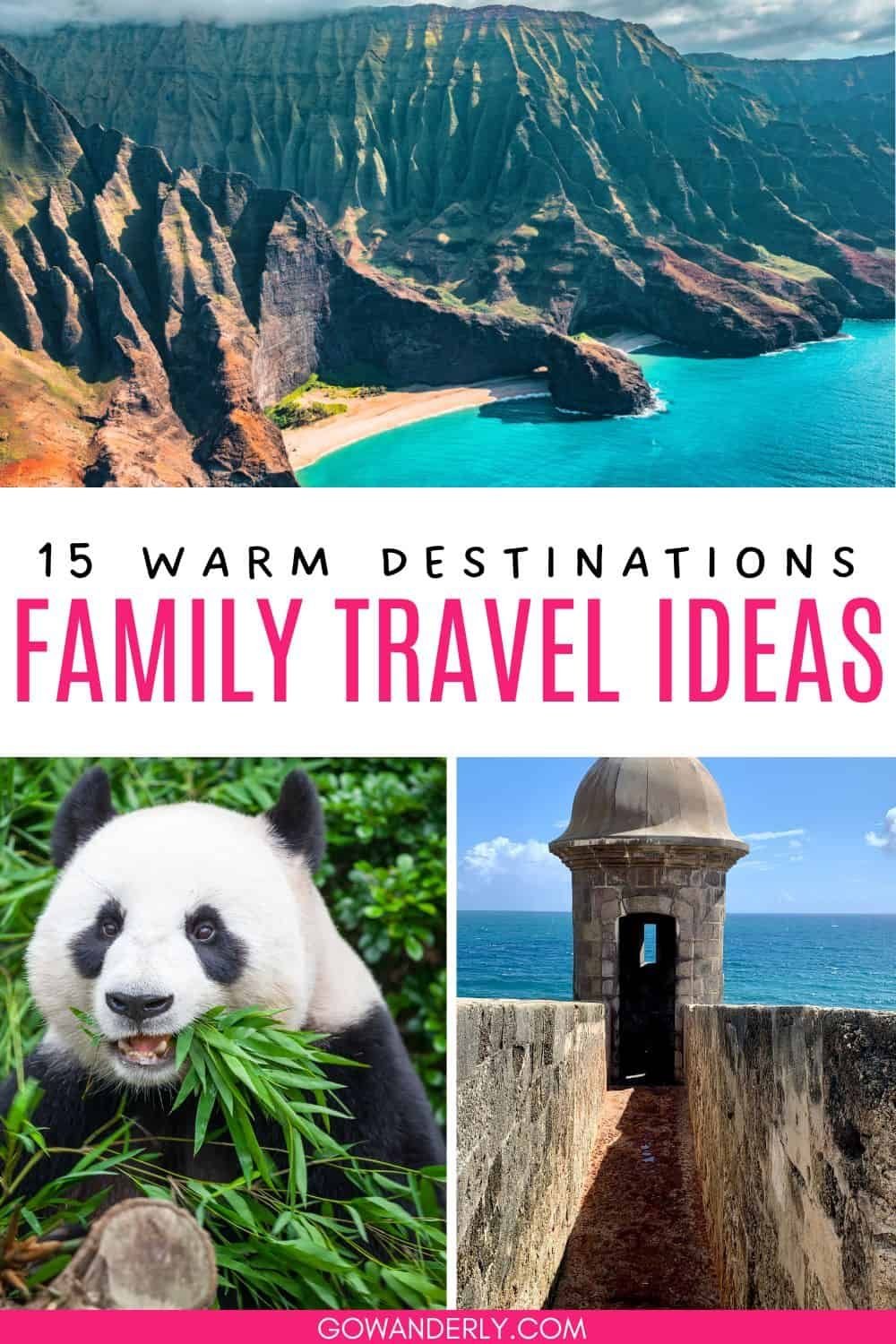 15 Best Warm Family Vacation Destinations in the US