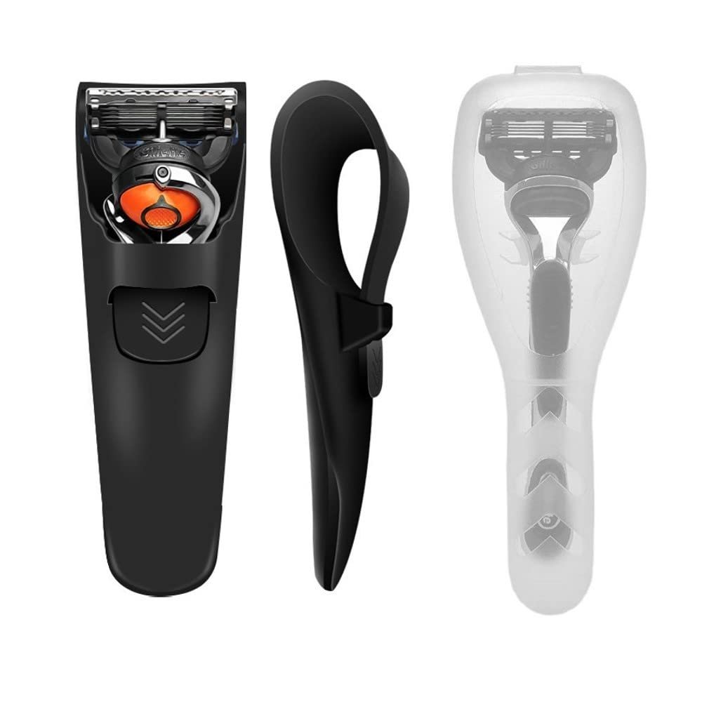 Portable razor with case