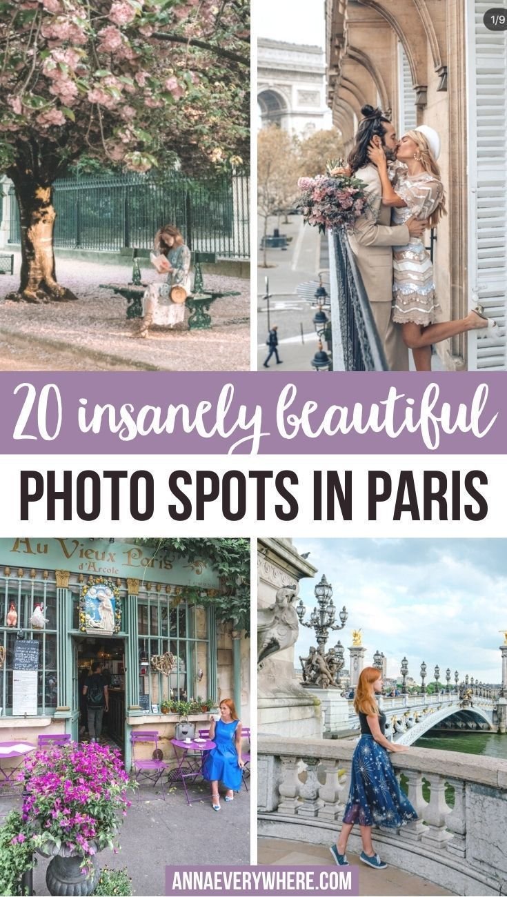 20 Insanely Beautiful Spots in Paris