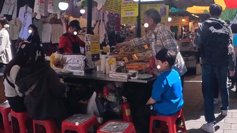 Travel and food Street food