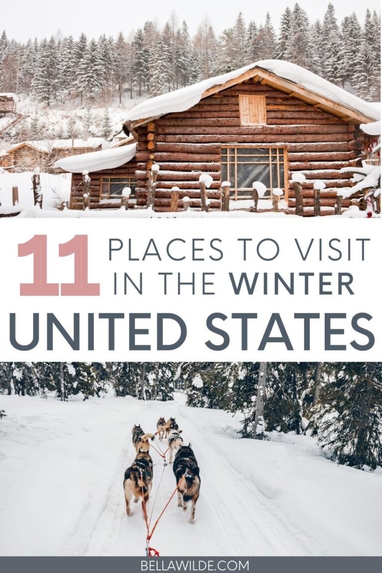 45 Best Places To Visit In Winter In The USA - Arabella Stokes