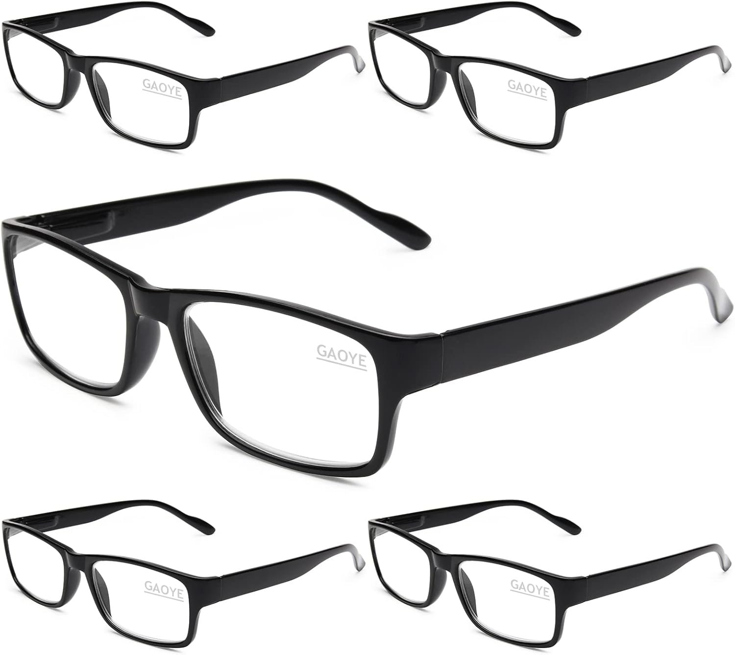 reading glasses with spring hinges