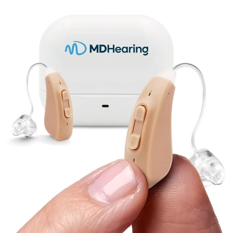 AIR Hearing Aid (Pair), OTC Rechargeable, Crystal clear Digi...