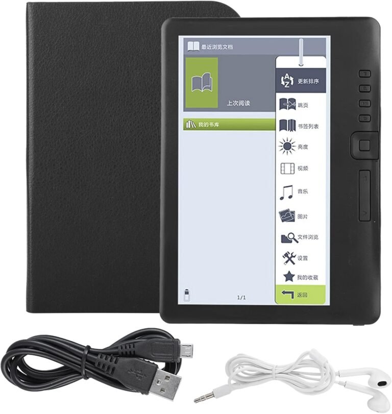 e-reader with backlight