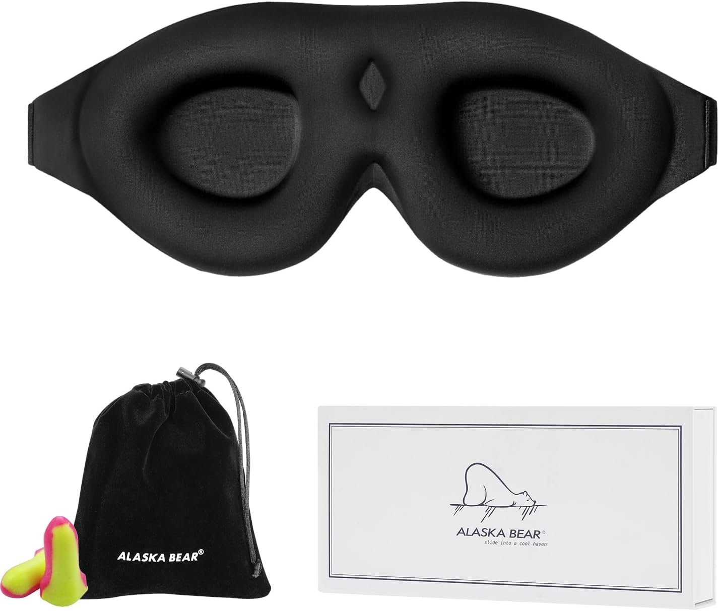 Sleep mask for hotel rooms