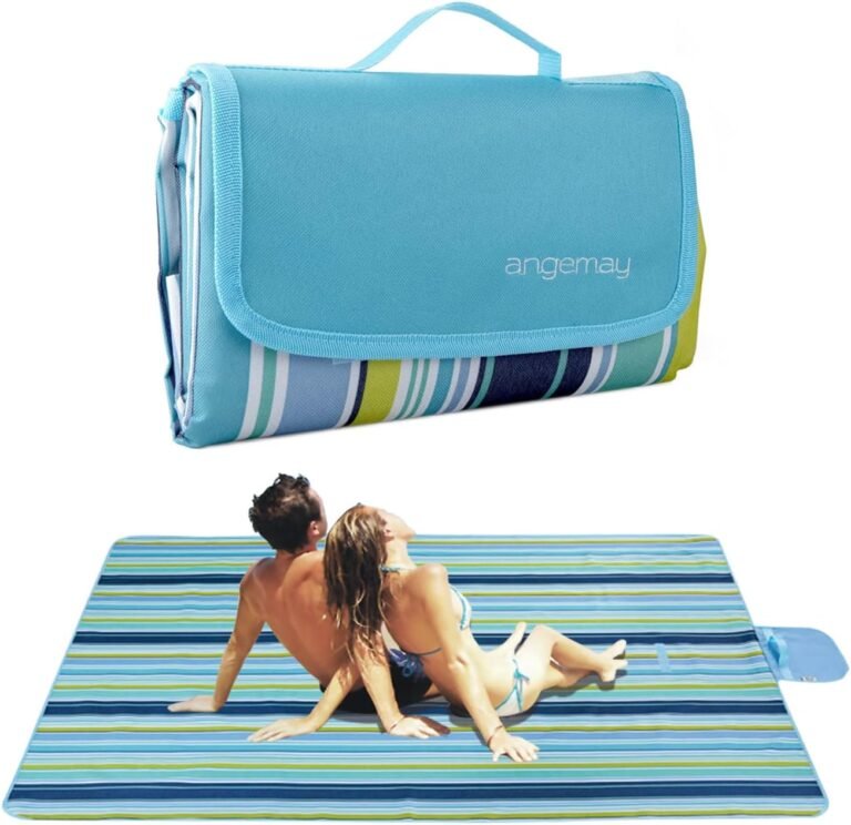Portable beach mat
