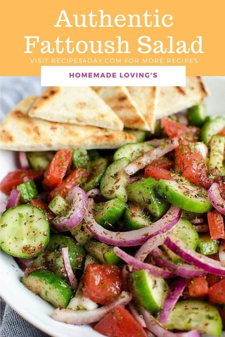 Authentic Fattoush Salad