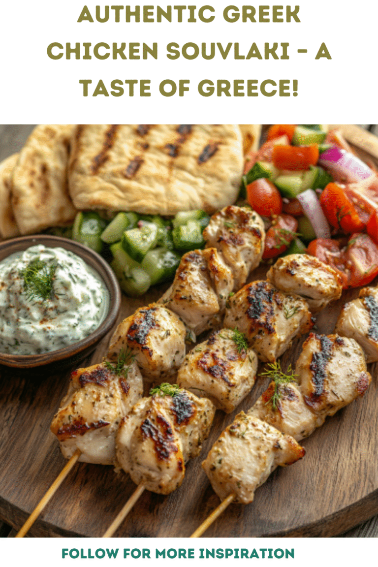 Authentic Greek Chicken Souvlaki – A Taste of Greece!