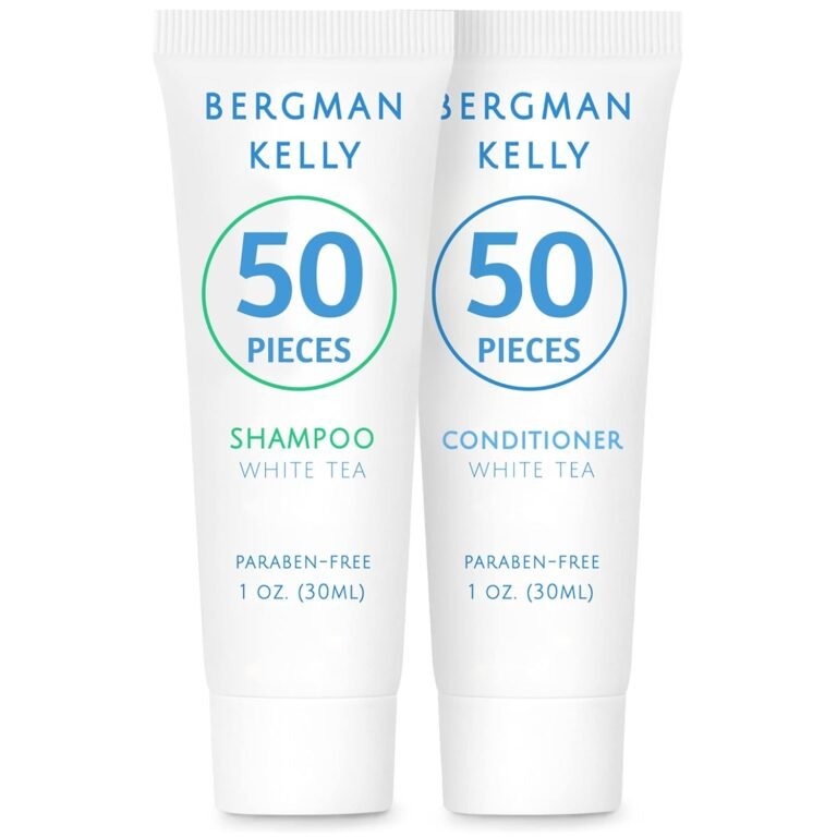 Travel-sized shampoo