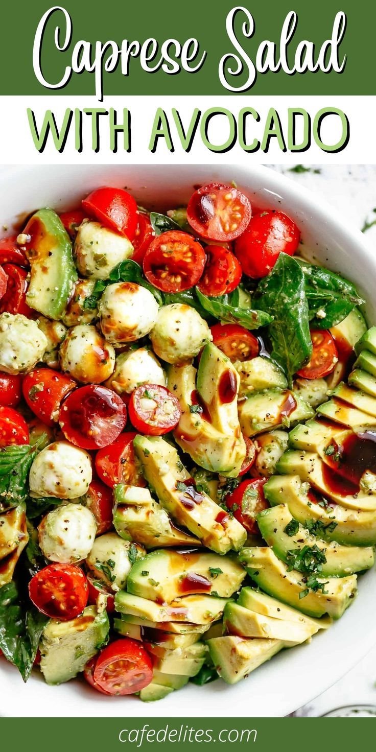 Caprese Salad with Avocado