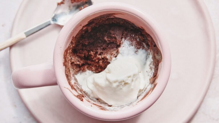 Chocolate Mug Cake Recipe | Epicurious