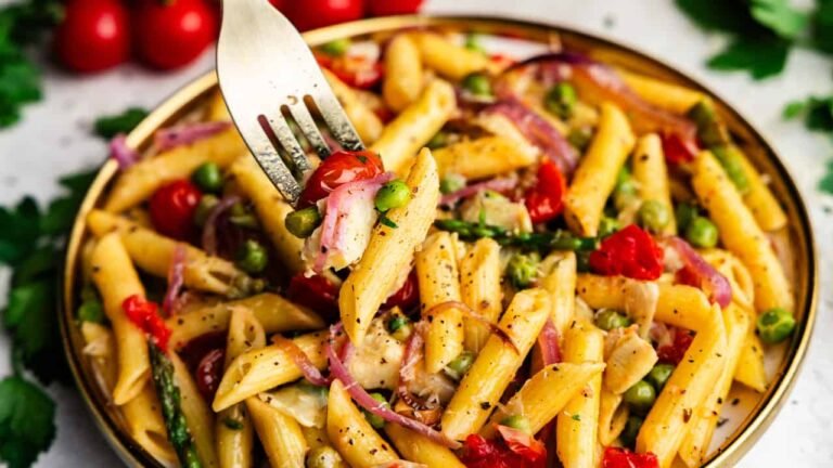 Creamy Pasta Primavera