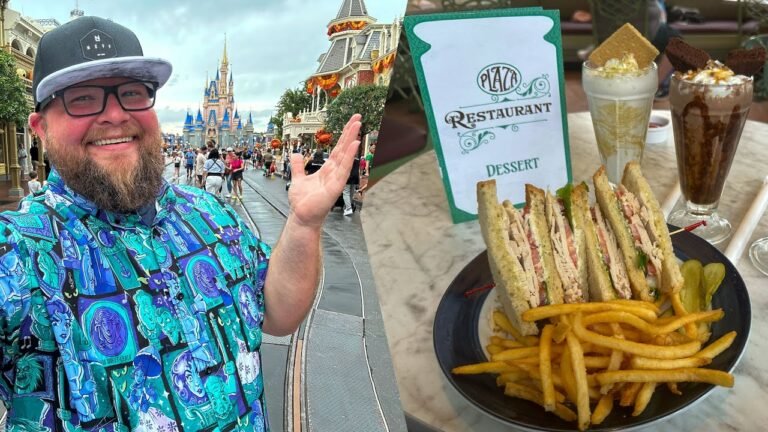 Disney’s Magic Kingdom: NEW Food At The Plaza Restaurant &