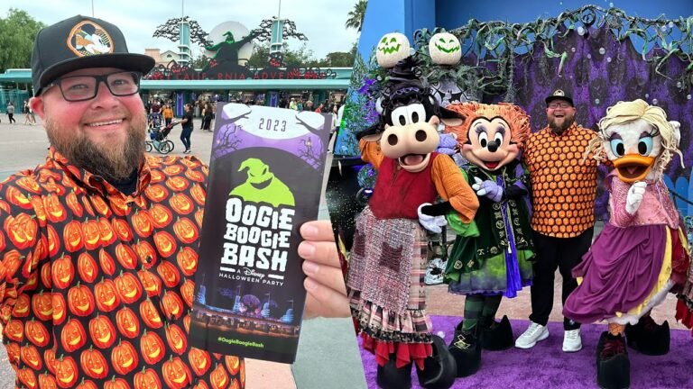 Disney’s Oogie Boogie Bash 2023: NEW Characters & FOOD |