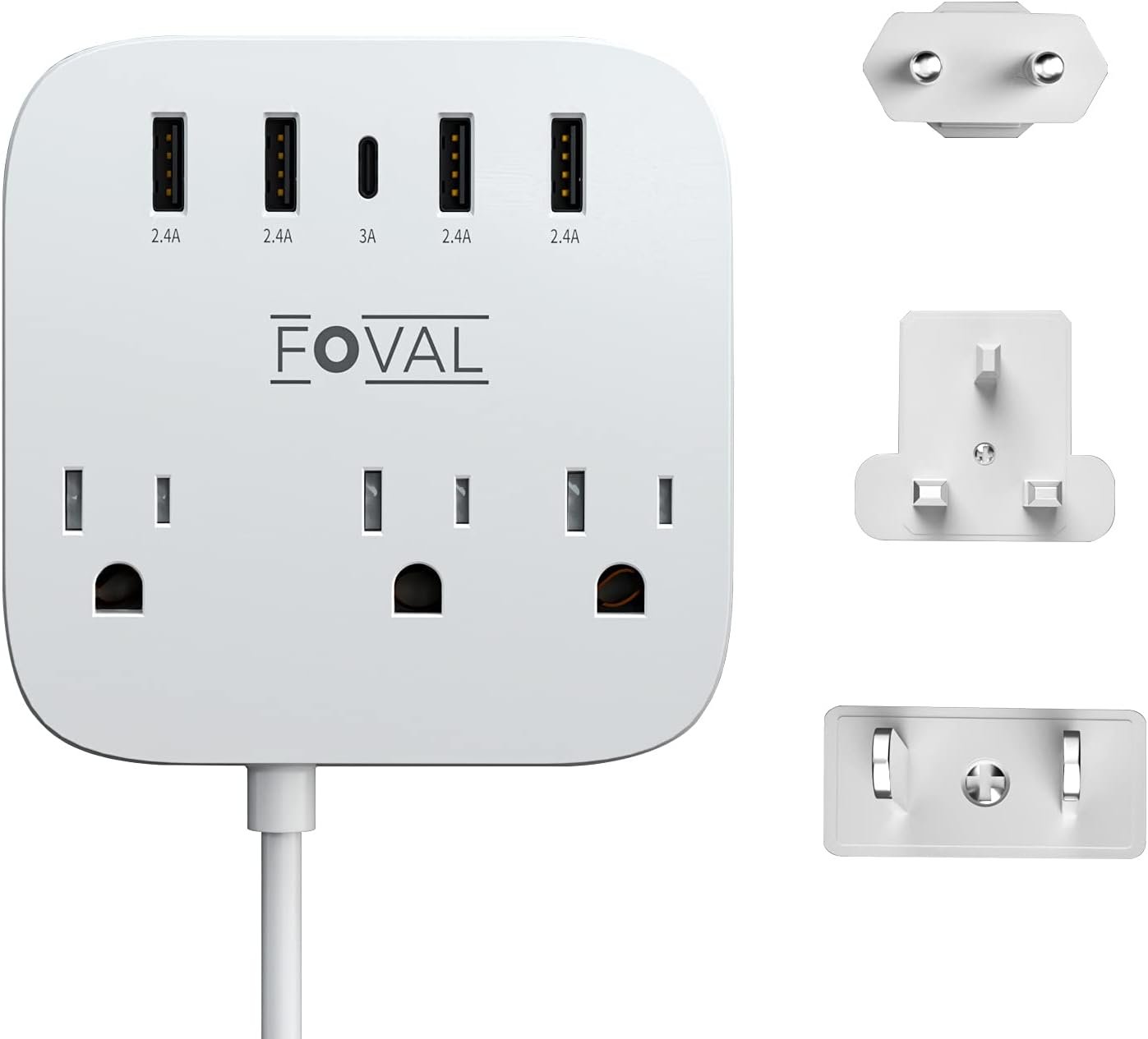 Universal travel adapter for cruise