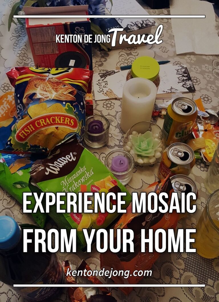 Experience Mosaic From Your Home • Kenton de Jong Travel