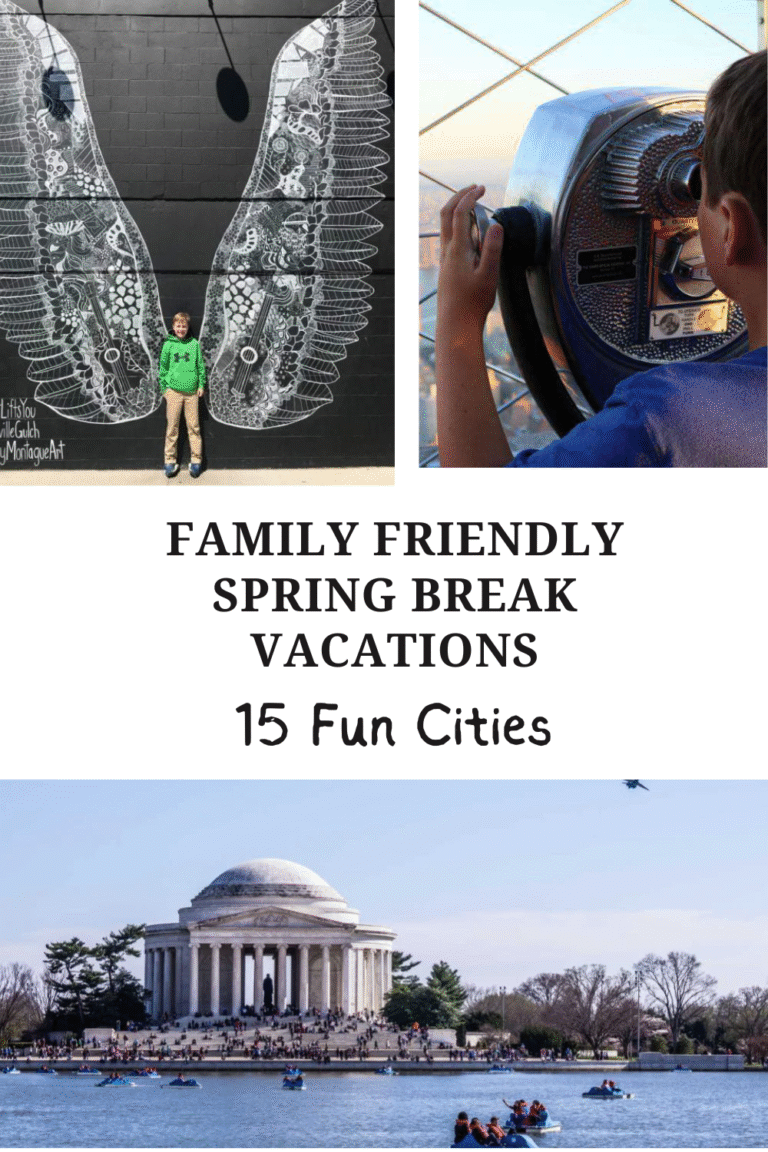 Family friendly spring break vacations