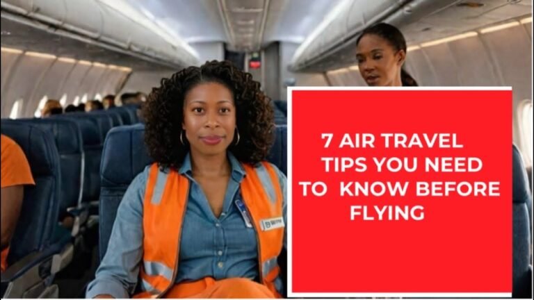 Airplane travel: Airport Security