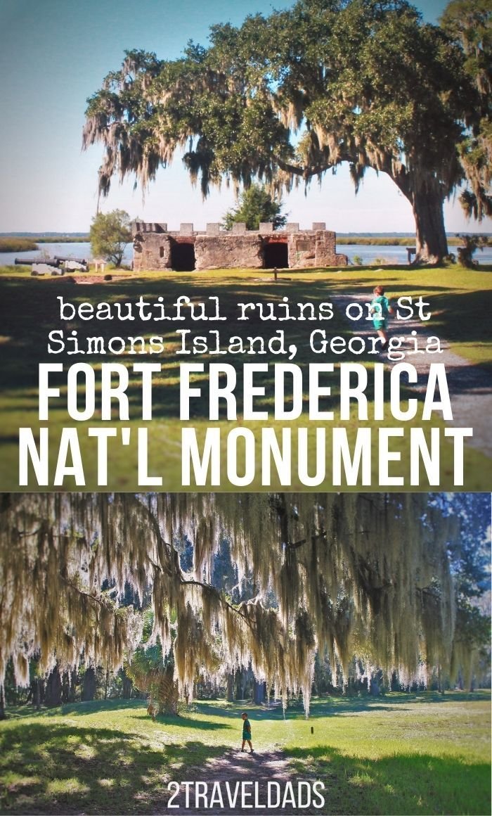Fort Frederica Nat'l Monument: beautiful ruins on the Georgia Coast