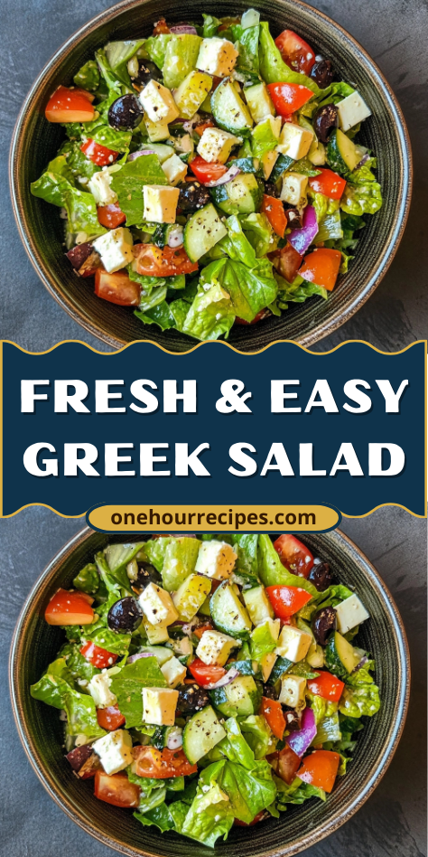 Fresh & Easy Greek Salad