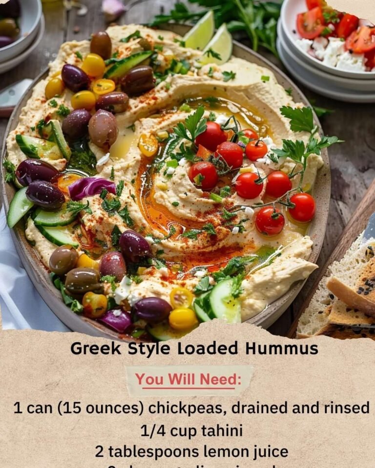 From Pantry to Table | Greek style loaded hummus | Facebook