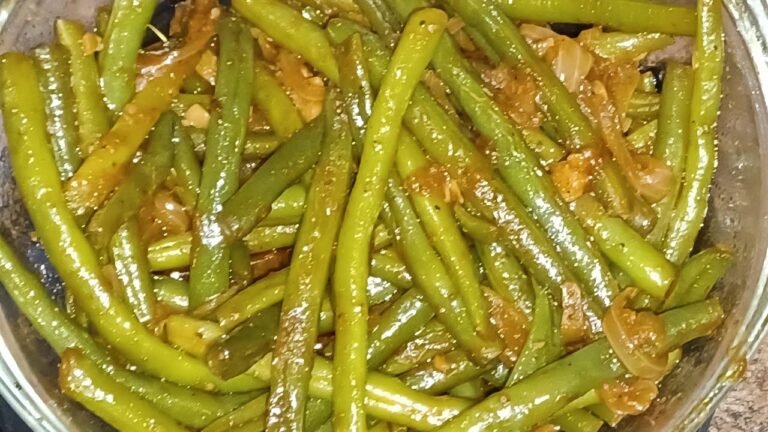 Chinese Food Stir-Fried Green Beans