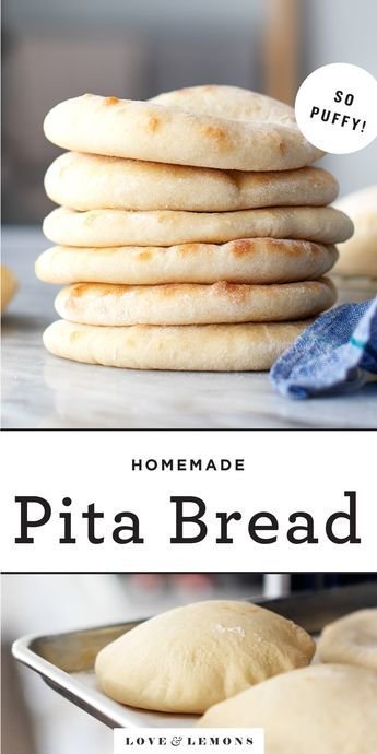 Homemade Pita Bread - Love and Lemons