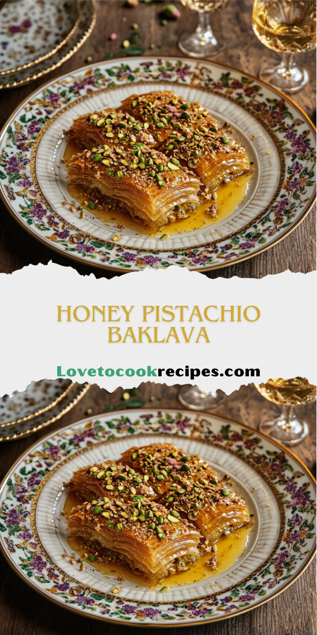 Honey Pistachio Baklava