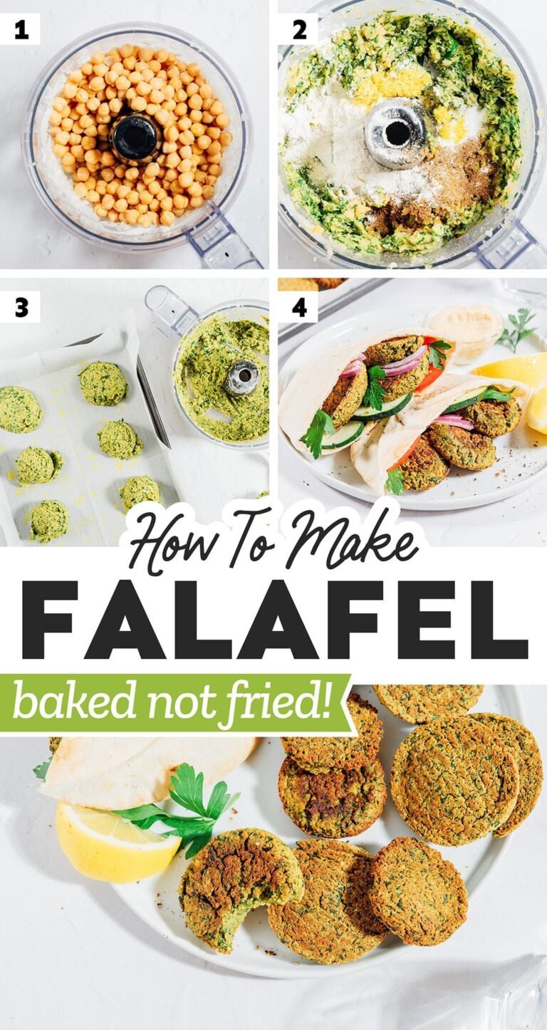 How To Make Baked Falafel (With Canned Chickpeas)