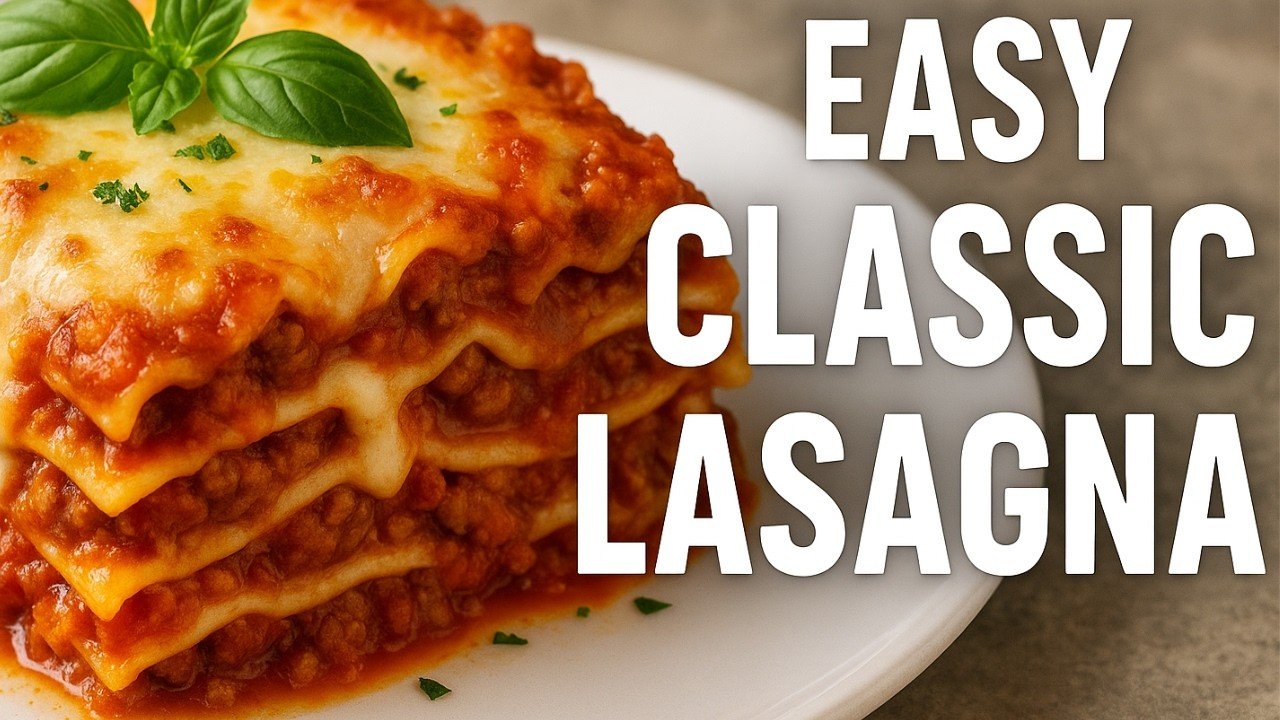 Italian Food Lasagna