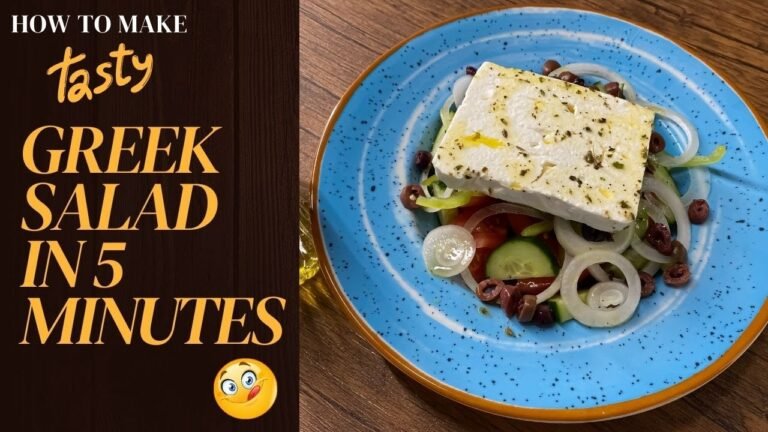 Mediterranean food: Greek Salad