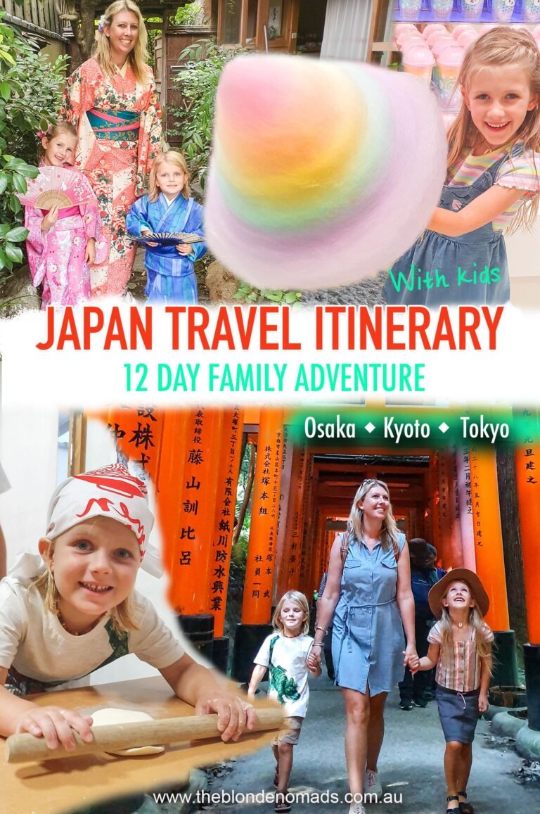 How to see Japan in 12 days with kids