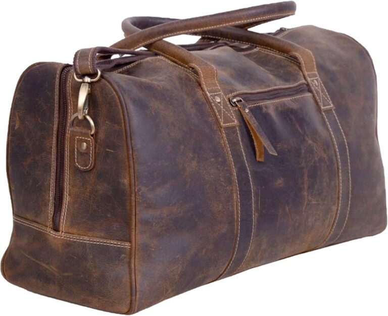 Rolling duffel bag