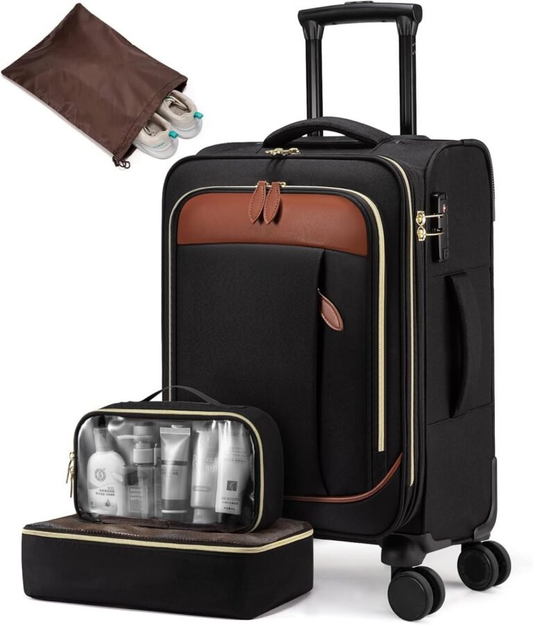 Lightweight travel suitcase