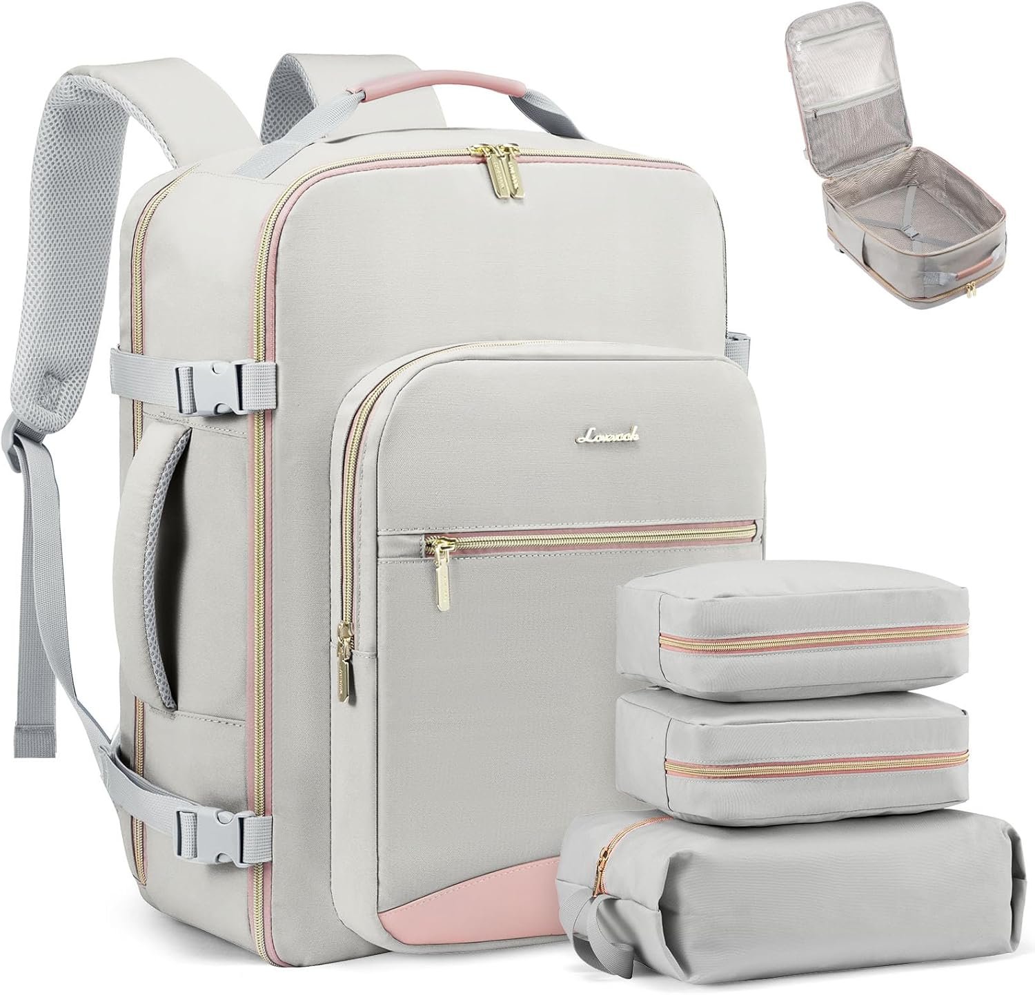 Laptop backpack for travel