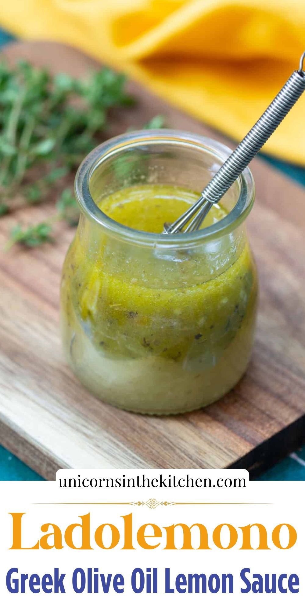 Ladolemono (Greek Lemon Olive Oil Sauce)