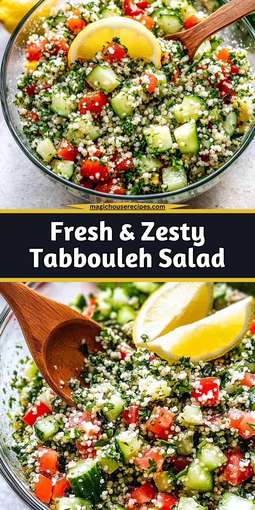 Lebanese Tabbouleh Salad: Herb-Forward Parsley & Bulgur with Lemon