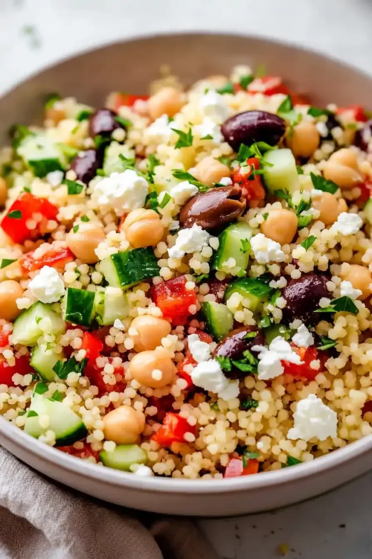 Light Mediterranean Couscous Salad